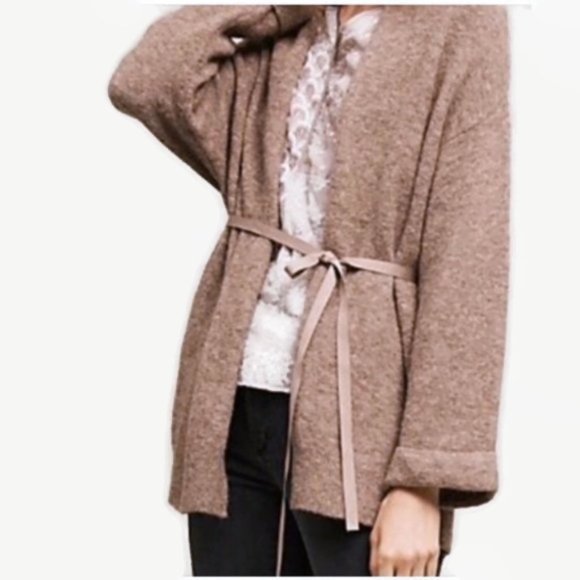 Anthropologie Moth Vallon Wool Blend Cardigan Sweater - Picture 3 of 8
